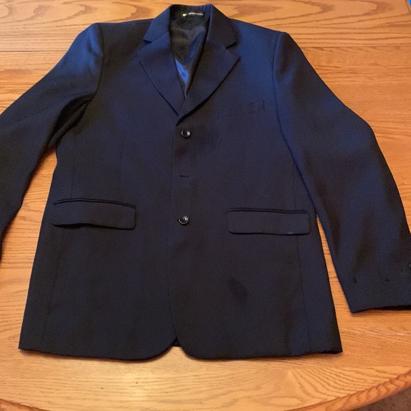 Blazer boy/Mens lined 3 inside pockets 3 front pockets 3 button slv Sz OS - Picture 3 of 6